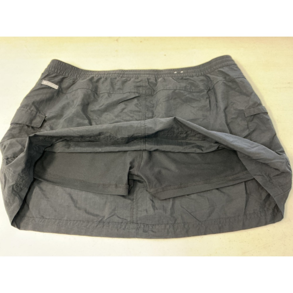 Columbia Womens Black Cargo Hiking Skort XL 1703371-010 Nylon Activewear - Picture 8 of 8